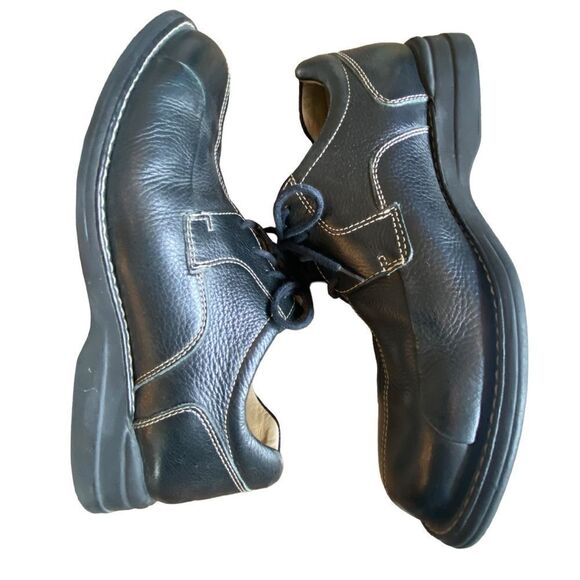 Johnston & Murphy Shuler Bicycle Black Shoe Size 8 - Picture 3 of 8